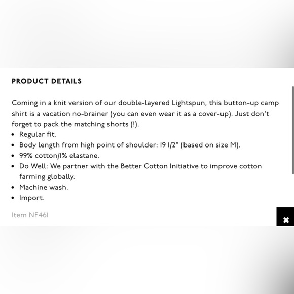 Madewell Lightspun Camp Shirt - Picture 3 of 6